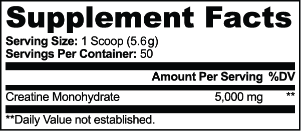 TRUSTADE Creatine Monohydrate