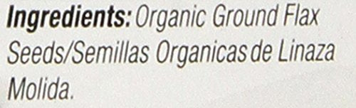 Badia Organic Ground Flax Seed, 16 oz - Superfood High in Fiber & Omega-3, Certified Organic, Non-GMO, Baking, Smoothies & Cooking