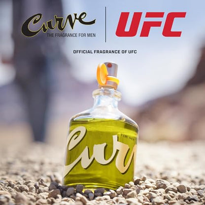 Curve Men's Cologne Fragrance Spray, Spicy Wood Magnetic Scent for Day or Night, 6.8 Fl Oz