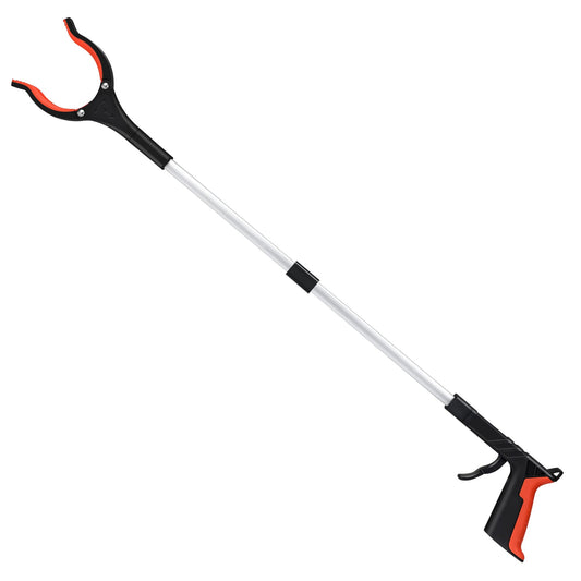 Grabber Reacher Tool, 32" Grabbers for Elderly, Lightweight Extra Long Handy Trash Claw Grabber, Mobility Aid Reaching Assist Tool for Trash Pick Up, Nabber, Litter Picker, Arm Extension (Blue)