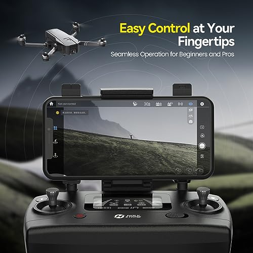 Holy Stone HS720 GPS Drone with Camera for Adults 4K UHD, FAA Remote ID Compliant, 52 Minutes Flight Time, Foldable Quadcopter with Brushless Motor, Auto Return Home, Follow Me, Long Control Range
