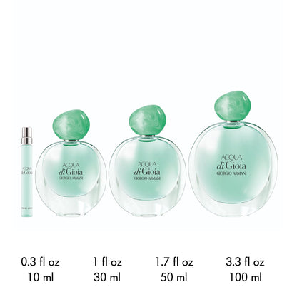 Armani Beauty - Acqua di Gioia - Eau de Parfum - Floral Fruity Fragance for Women - Primofiore Lemon, Water Jasmine, Cedarwood Notes - 1.0 Fl Oz