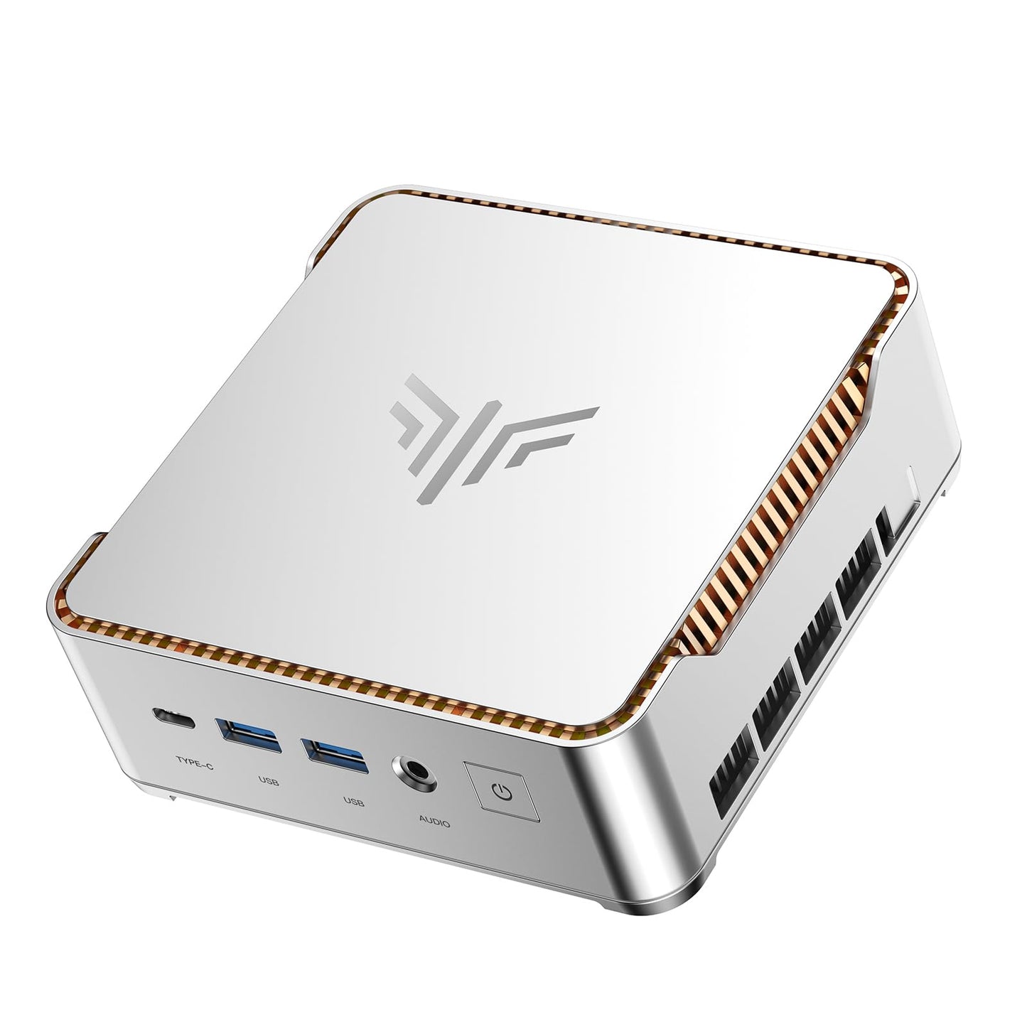 KAMRUI Pinova P2 Mini Gaming PC, Core i5-12600H(Beats 1185G7/12450H), 16GB DDR4 512GB SSD Mini PC, 12C/16T,4.5GHz, Triple 4K Display(DP+HDMI+USB-C)/WiFi6/BT5.2 Mini Computers for Home/Office/Business