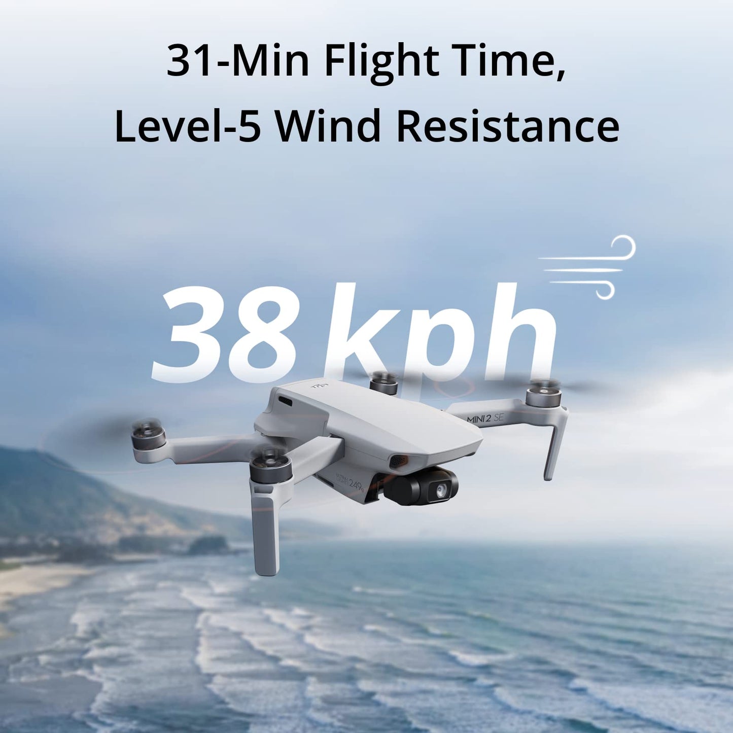 DJI Mini 2 SE Fly More Combo, Mini Drone with 10km Video Transmission, 3 Batteries for 93 Mins Max Flight Time, Under 249 g, QHD Video, Auto Return, QuickShots, Drone with Camera for Beginners