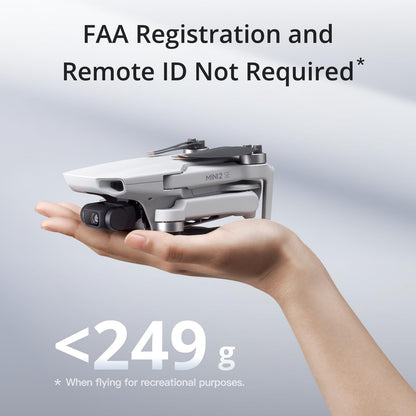 DJI Mini 2 SE Fly More Combo, Mini Drone with 10km Video Transmission, 3 Batteries for 93 Mins Max Flight Time, Under 249 g, QHD Video, Auto Return, QuickShots, Drone with Camera for Beginners