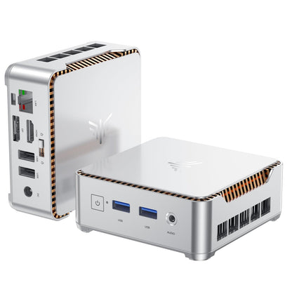 KAMRUI Pinova P2 Mini Gaming PC, Core i5-12600H(Beats 1185G7/12450H), 16GB DDR4 512GB SSD Mini PC, 12C/16T,4.5GHz, Triple 4K Display(DP+HDMI+USB-C)/WiFi6/BT5.2 Mini Computers for Home/Office/Business