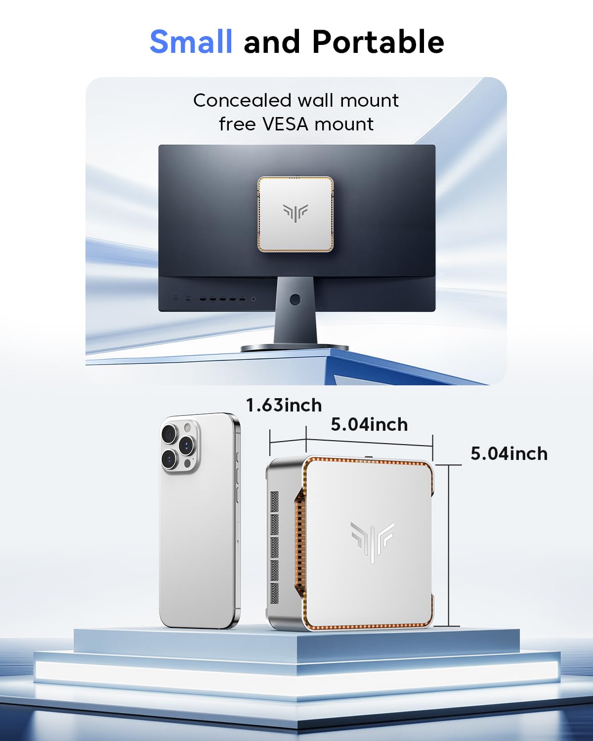 KAMRUI Pinova P2 Mini Gaming PC, Core i5-12600H(Beats 1185G7/12450H), 16GB DDR4 512GB SSD Mini PC, 12C/16T,4.5GHz, Triple 4K Display(DP+HDMI+USB-C)/WiFi6/BT5.2 Mini Computers for Home/Office/Business