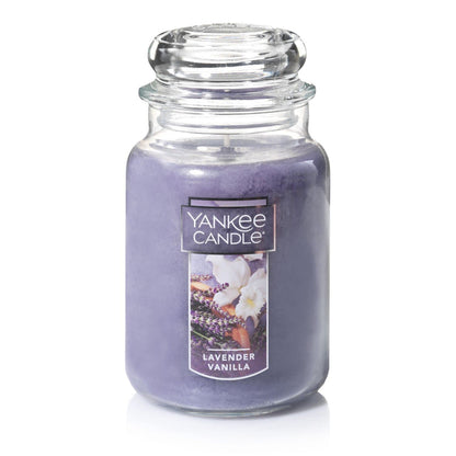 Yankee Candle Pink Sands Scented, Classic 22oz Large Jar Single Wick Candle, Over 110 Hours of Burn Time, Perfect for Creating Relaxing Atmosphere
