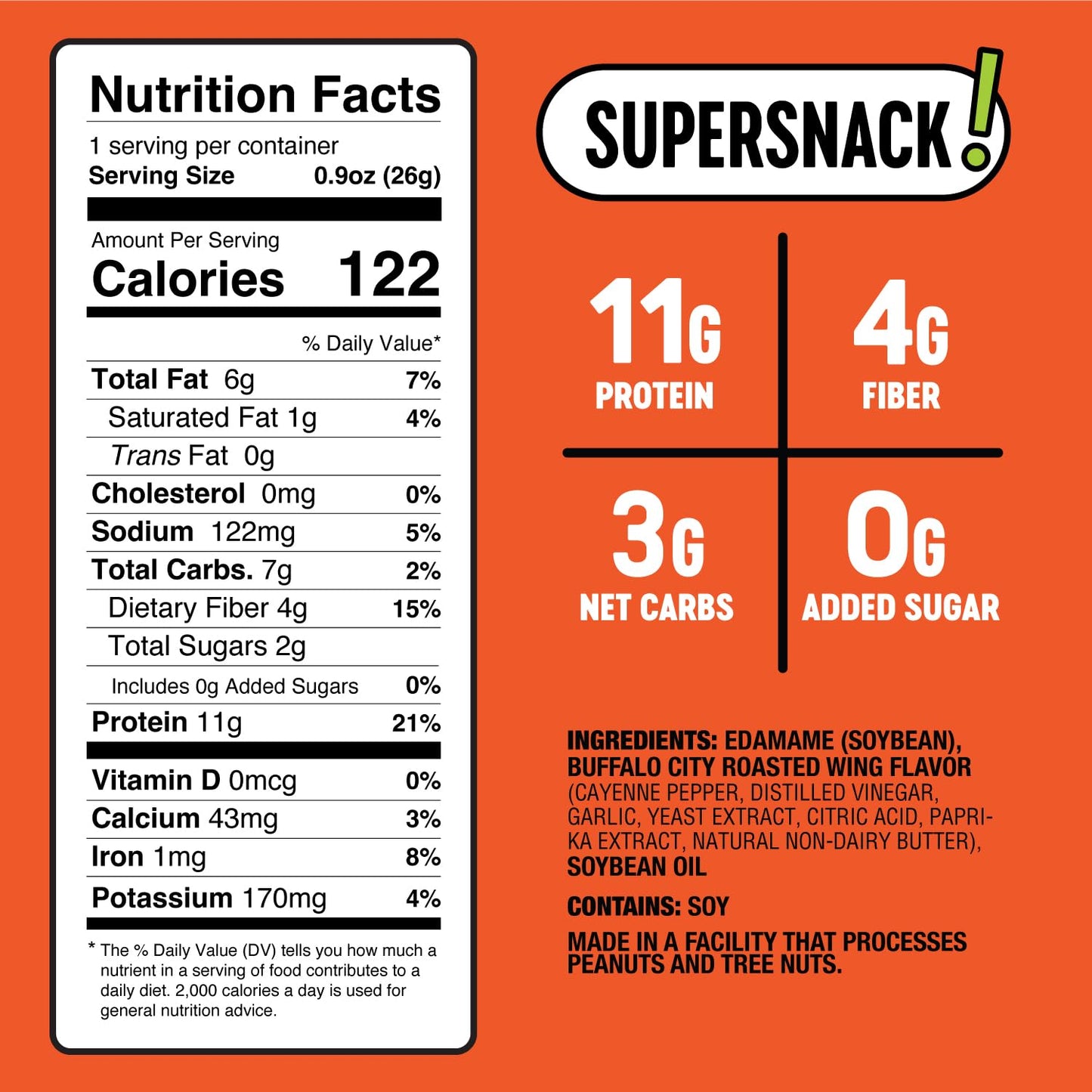 The Only Bean Crunchy Dry Roasted Edamame Snacks (Sea Salt), Keto Snack Food, High Protein (11g) Healthy Snacks, Low Carb Gluten Free Office Vegan Food 100 Calorie Snack Pack, 0.9oz 10 Pack