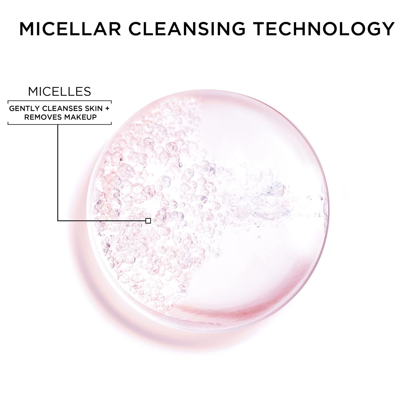 Garnier Micellar Cleansing Water, All-in-1 Makeup Remover and Facial Cleanser, For All Skin Types, 3.4 Fl Oz (100mL), 1 Count (Packaging May Vary)