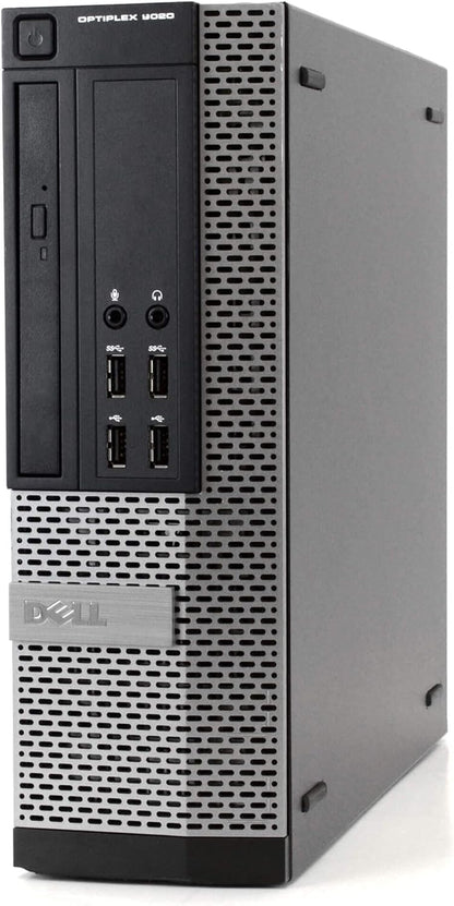 Dell Optiplex 9020 Desktop Computer PC, Intel Quad-Core i5, 500GB HDD Storage, 8GB DDR3 RAM, WiFi, 20 in Monitor, RGB Productivity Bundle, Windows 11 Pro (Renewed)