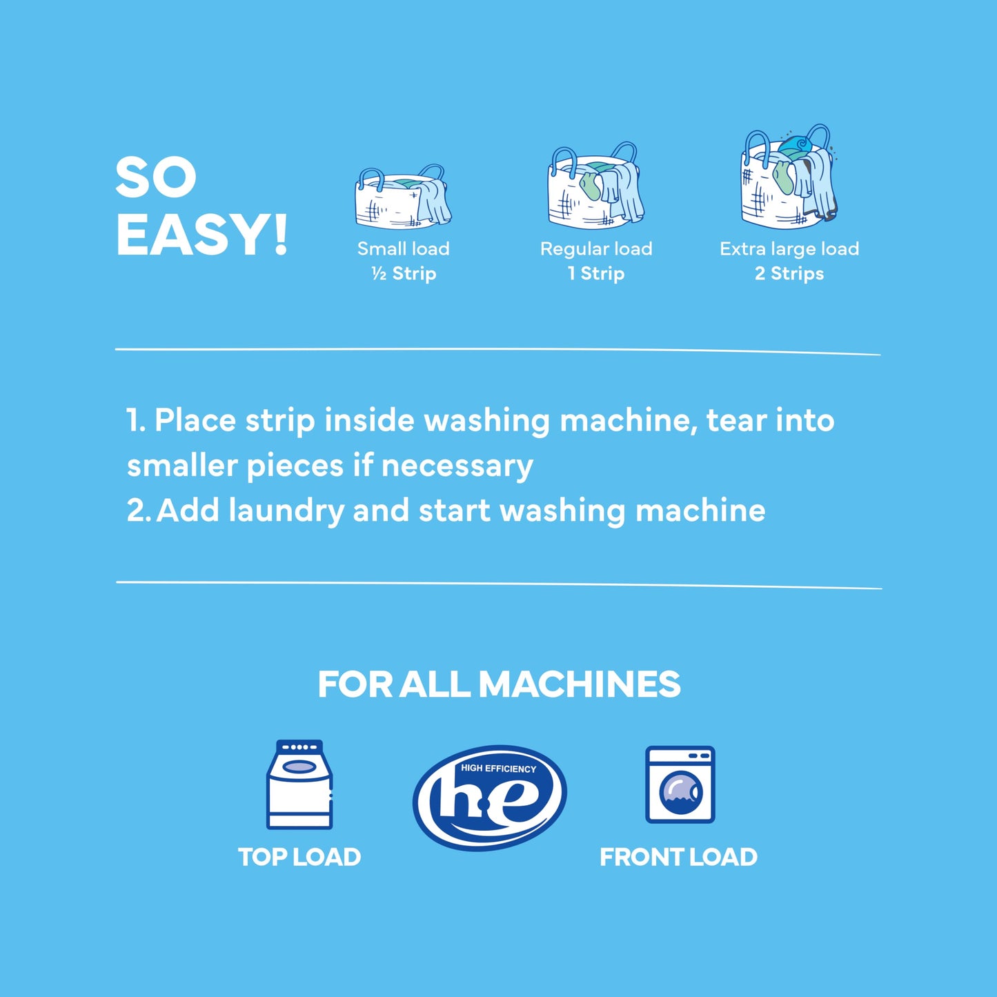 Tru Earth Compact Dry Laundry Detergent - Up to 128 Loads (64 Sheets) - Paraben-Free - Original Eco-Strip Liquidless Detergent, Travel - Fresh Linen | Packaging May Vary