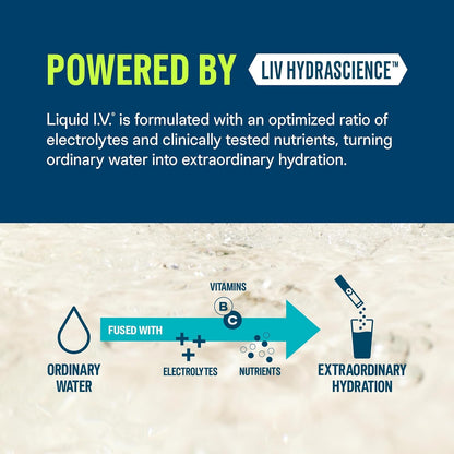 Liquid I.V. Sugar-Free Hydration Multiplier - Lemon Lime – Hydration Powder Packets | Electrolyte Drink Mix | Easy Open Single-Serving Stick | Non-GMO | 14 Sticks