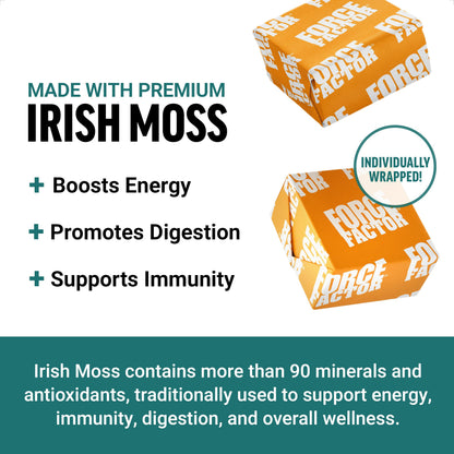 Force Factor Superior Sea Moss Gut Health + Skin Support, Support Gut Health & Healthy Skin, Hair & Nails, Boost Energy & Immune Health, with Biotin & LactoSpore Probiotics, S’Mores, 60 Soft Chews