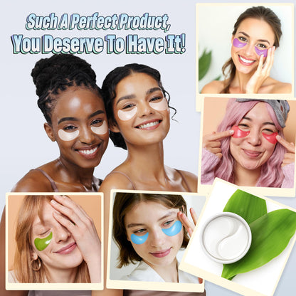 24K Gold Under Eye Patches - 60 Pack for Puffy Eyes, Dark Circles, Bags & Wrinkles with Collagen & Hyaluronic Acid - Eye Care Pads for Daily Skincare (Gold)