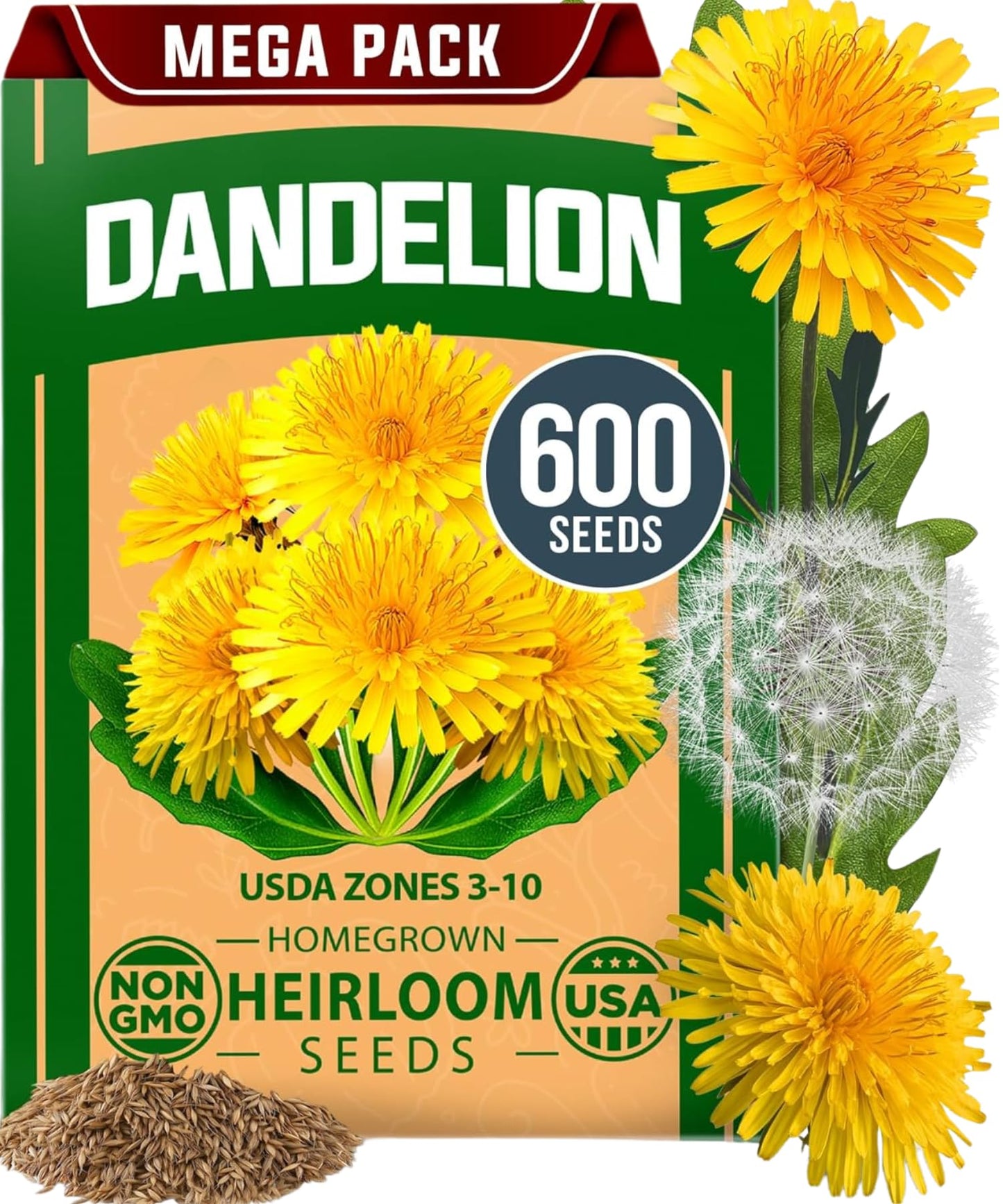 HOME GROWN 𝗨𝗦𝗔 𝗣𝗥𝗘𝗠𝗜𝗨𝗠 Zinnia Dahlia Seeds Pack for 2025 – 524 𝗡𝗢𝗡-𝗚𝗠𝗢 Flower Seeds | Vibrant Zinnia Elegans for Pollinator Gardens, Borders & Containers | Easy-to-Grow Outdoor Blooms