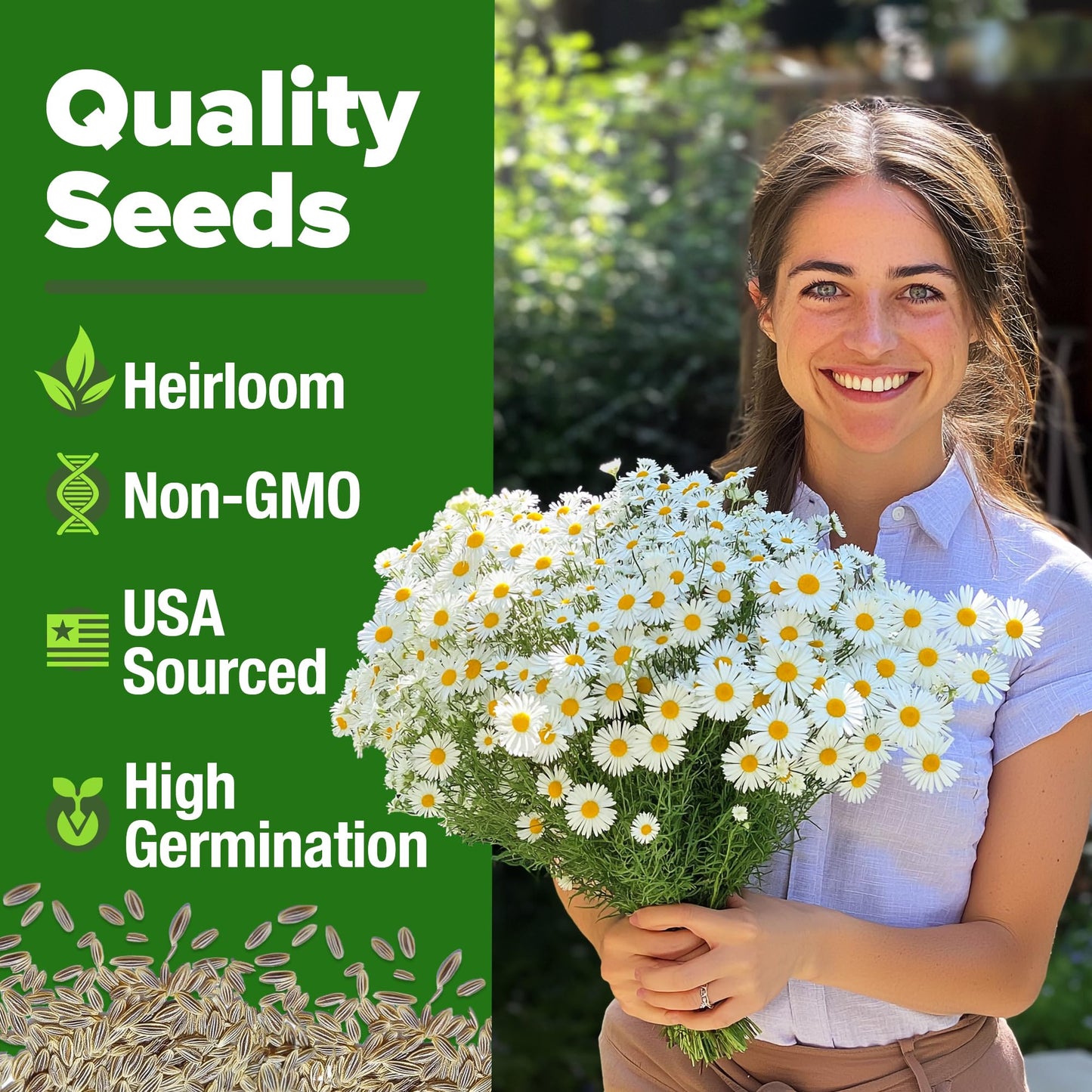 HOME GROWN 𝗨𝗦𝗔 𝗣𝗥𝗘𝗠𝗜𝗨𝗠 Zinnia Dahlia Seeds Pack for 2025 – 524 𝗡𝗢𝗡-𝗚𝗠𝗢 Flower Seeds | Vibrant Zinnia Elegans for Pollinator Gardens, Borders & Containers | Easy-to-Grow Outdoor Blooms