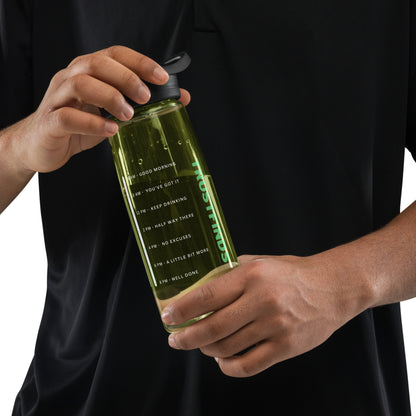Trustfinds Water Encouragement Sports Water Bottle
