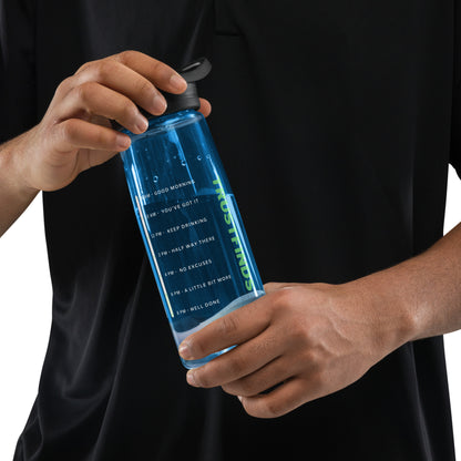 Trustfinds Water Encouragement Sports Water Bottle